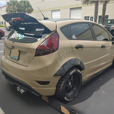 gloss sandstorm car wrap