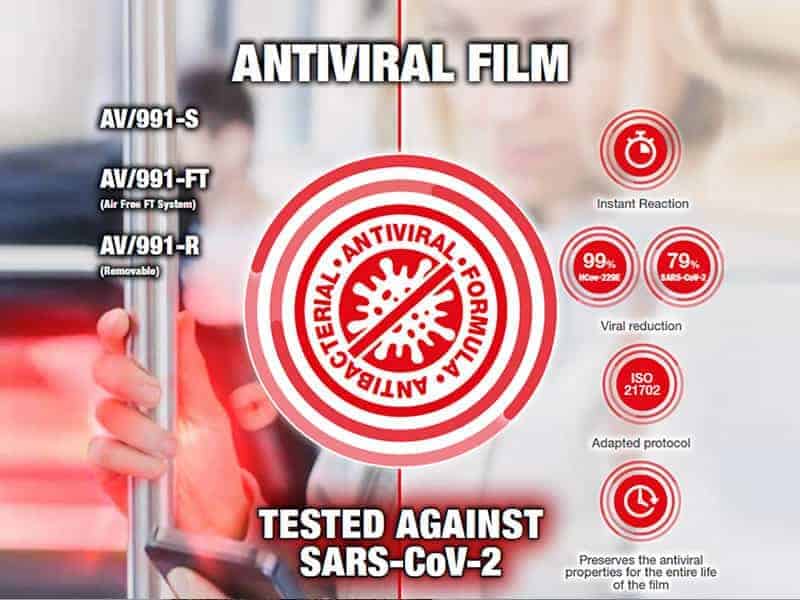 antiviral film