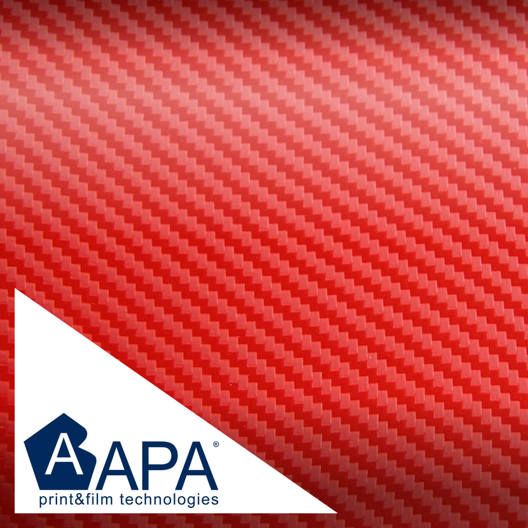 Carbon Fiber Red 3D - APA
